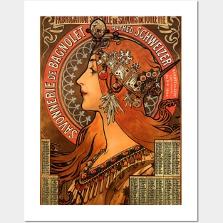 Savonnerie de Bagnolet by A Mucha Posters and Art